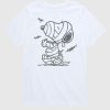 Tricou cu mânecă scurtă Peanuts Snoopy Mummy And Bats pentru copil mic