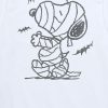 Tricou cu mânecă scurtă Peanuts Snoopy Mummy And Bats pentru copil mic