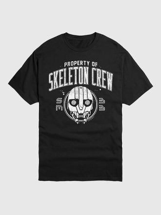 Tricou cu mânecă scurtă Star Wars Property Of Skeleton Crew