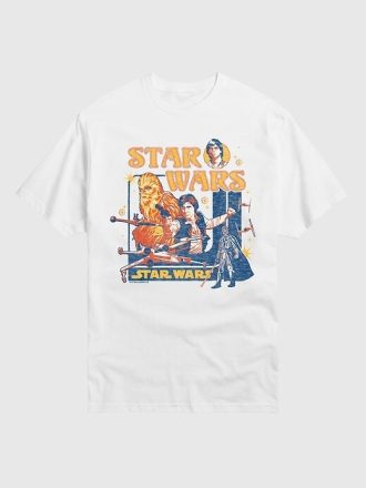Tricou cu mânecă scurtă Star Wars Retro Group