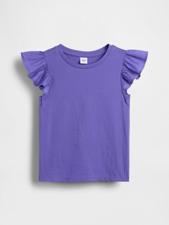 Tricou cu mâneci fluturate pentru copii