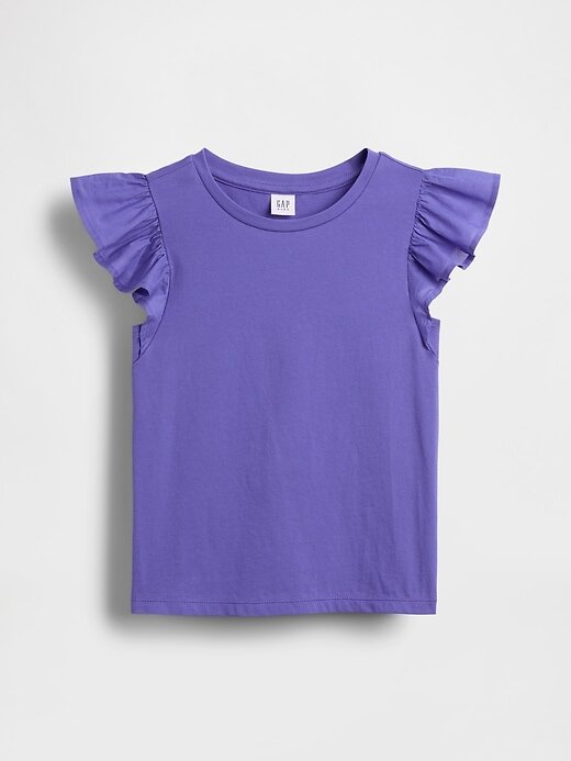 Tricou cu mâneci fluturate pentru copii Tricou cu mâneci fluturate pentru copii