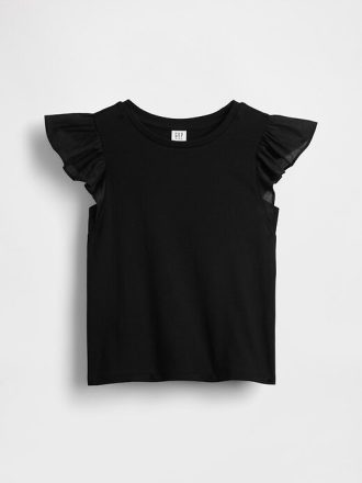 Tricou cu mâneci fluturate pentru copii