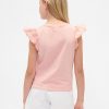 Tricou cu mâneci fluturate pentru copii Tricou cu mâneci fluturate pentru copii