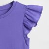 Tricou cu mâneci fluturate pentru copii Tricou cu mâneci fluturate pentru copii