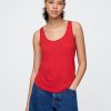 Tricou cu spate curse din amestec de in