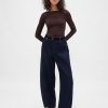 Tricou cu spate deschis din jerseu din tricot