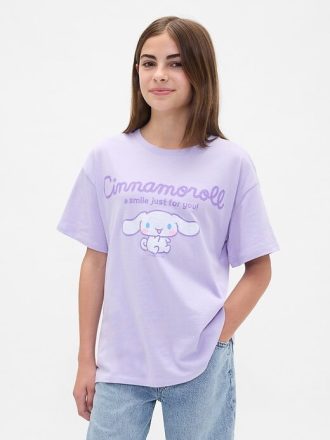 Tricou cu tunică grafică pentru copii
