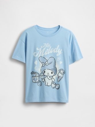 Tricou cu tunică grafică pentru copii