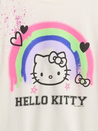 Tricou cu tunică grafică pentru copii