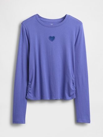 Tricou cu volanat pentru copii