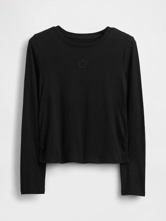 Tricou cu volanat pentru copii