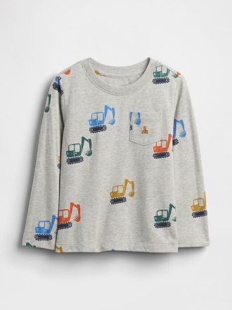 Tricou de buzunar pentru bebeluși și copii mici