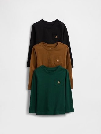Tricou de buzunar pentru bebeluși și copii mici