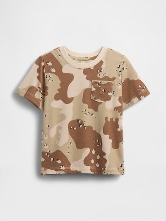 Tricou de buzunar pentru bebeluși și copii mici