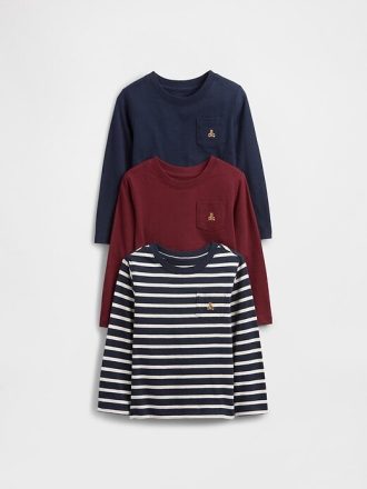 Tricou de buzunar pentru bebeluși și copii mici