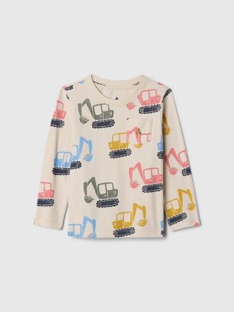 Tricou de buzunar pentru bebeluși și copii mici