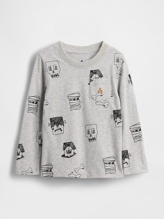 Tricou de buzunar pentru bebeluși și copii mici