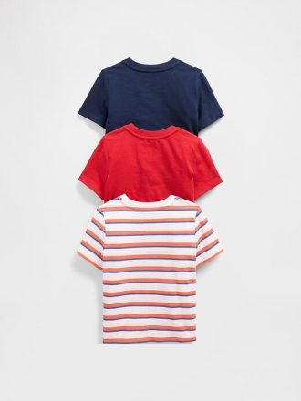 Tricou de buzunar pentru bebeluși și copii mici (pachet de 3)