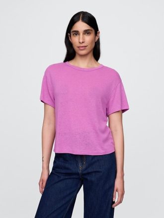 Tricou din amestec de in