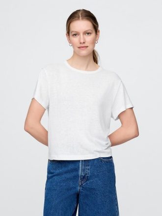 Tricou din amestec de in