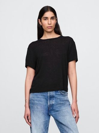 Tricou din amestec de in