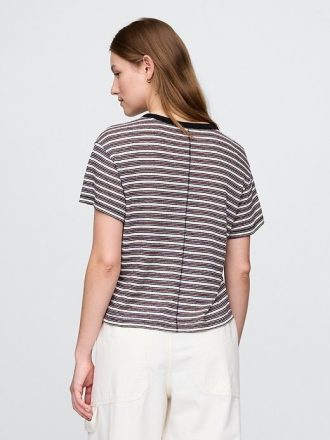 Tricou din amestec de in