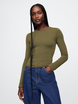 Tricou din jerseu CloseKnit Tricou din jerseu CloseKnit