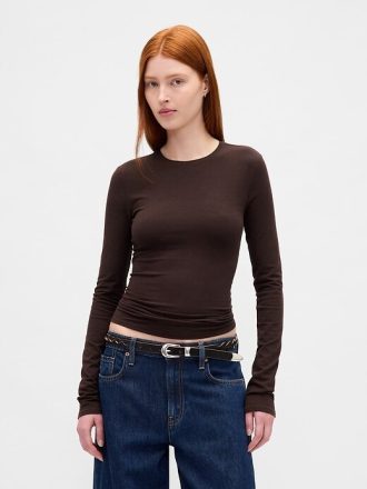 Tricou din jerseu CloseKnit Tricou din jerseu CloseKnit