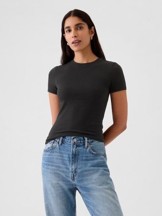 Tricou din jerseu CloseKnit Tricou din jerseu CloseKnit