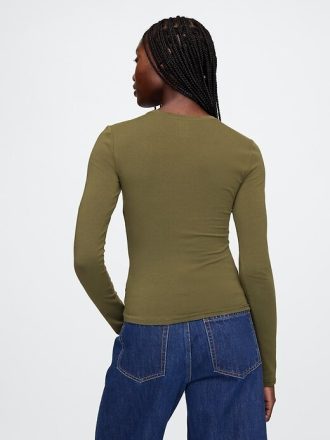 Tricou din jerseu CloseKnit Tricou din jerseu CloseKnit