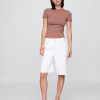Tricou Crop Mesh Tricou Crop Mesh