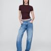 Tricou din jerseu CloseKnit
