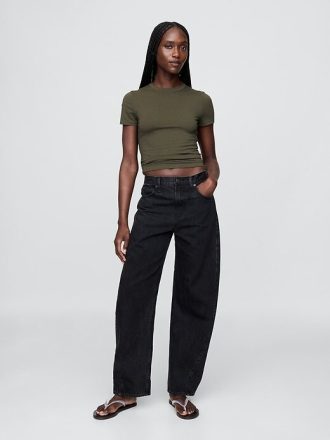Tricou din jerseu CloseKnit