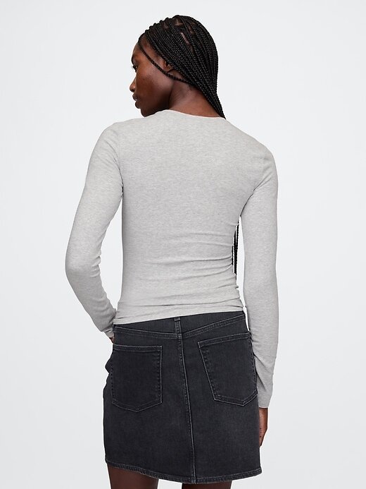 Tricou din jerseu CloseKnit Tricou din jerseu CloseKnit