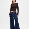 Tricou din jerseu CloseKnit