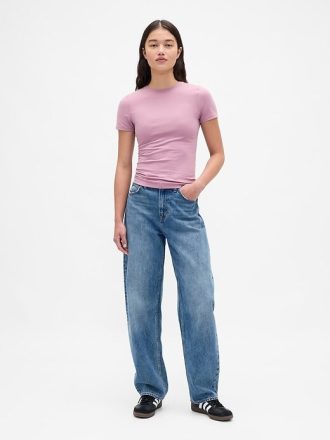 Tricou din jerseu CloseKnit Tricou din jerseu CloseKnit