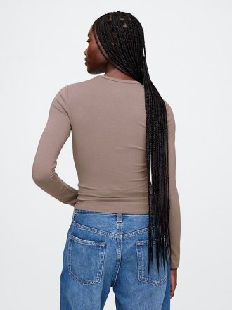 Tricou din jerseu CloseKnit Tricou din jerseu CloseKnit