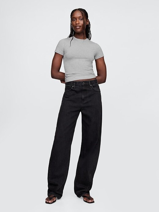 Tricou din jerseu CloseKnit Tricou din jerseu CloseKnit