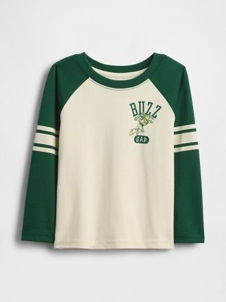 Tricou din jerseu raglan Gap × Disney pentru bebeluși și copii mici