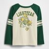 Tricou din jerseu raglan Gap × Disney pentru bebeluși și copii mici Tricou din jerseu raglan Gap × Disney pentru bebeluși și copii mici