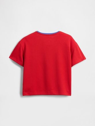 Tricou din Jersey din plasă reciclată Gap × Disney pentru bebeluși și copii mici