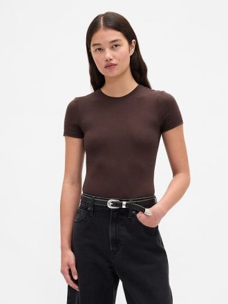 Tricou din tricot din jerseu CloseKnit