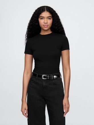Tricou din tricot din jerseu CloseKnit