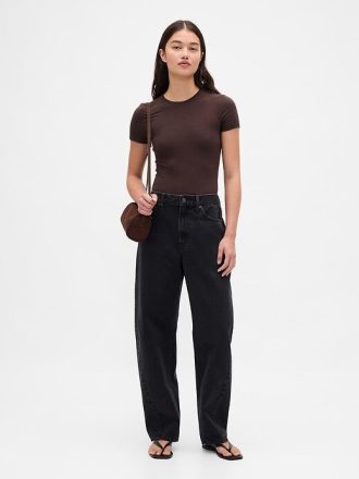 Tricou din tricot din jerseu CloseKnit