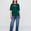 Tricou Ford Graphic Crop Greu Tricou Ford Graphic Crop Greu