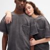 Tricou Gap × BÉIS Adult Knit Denim Buzunar