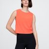 Tricou GapFit Breathe Crop Muscle