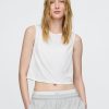 Tricou GapFit Breathe Crop Muscle