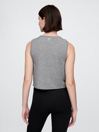 Tricou GapFit Breathe Crop Muscle